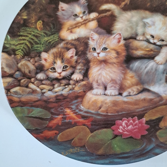 Plate with cute kittens - Picture 6 of 8